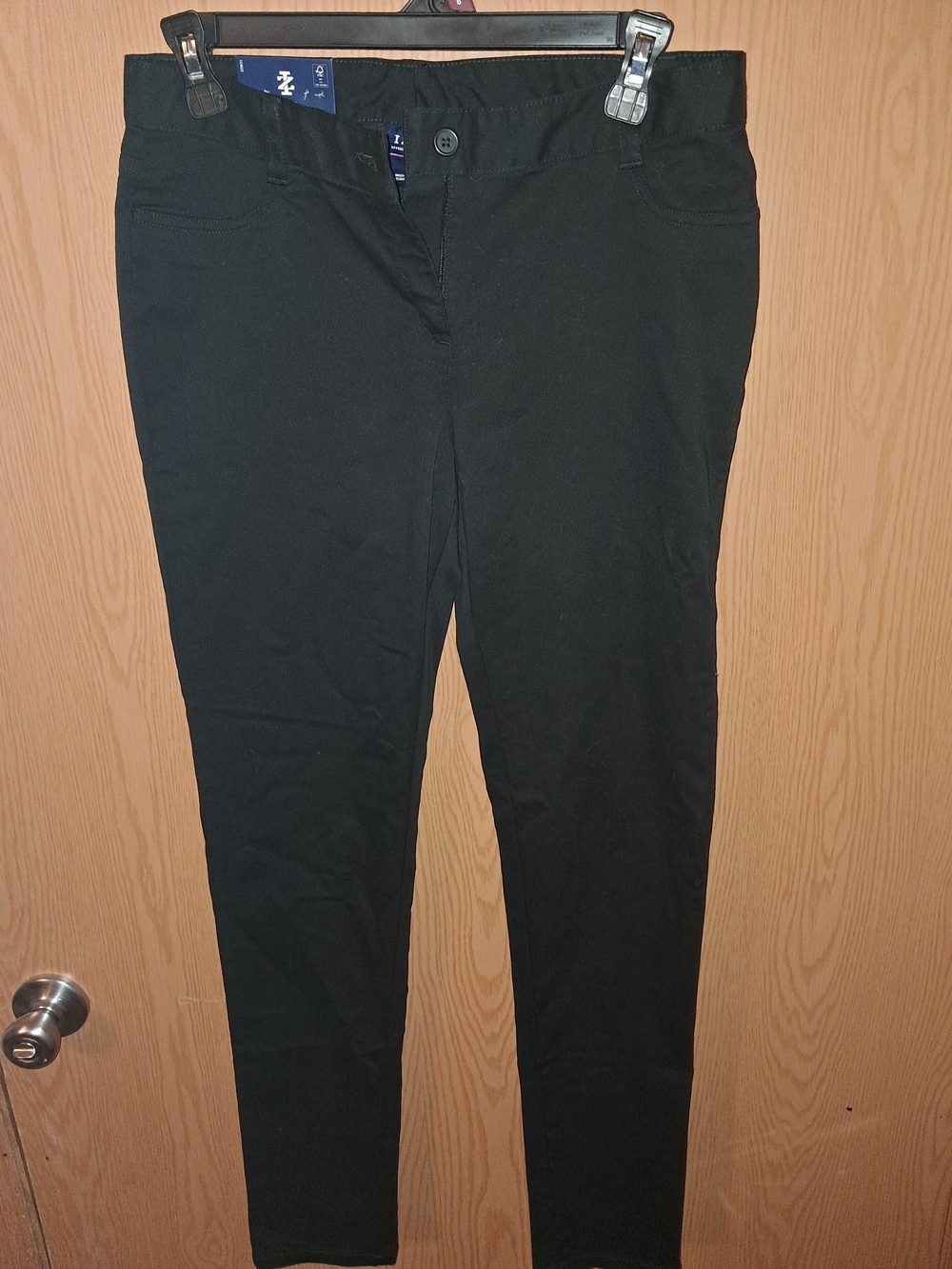 Women's Black Slim Stretch Pants